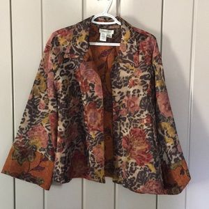 Coldwater Creek Beautiful Jacket Size XL